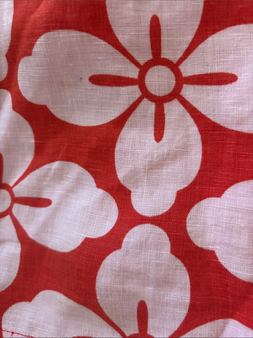 Linen Swim/Beach Coverup- floral